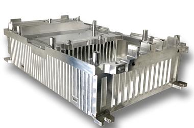 機(jī)器人散熱器本色精加工樣品展示