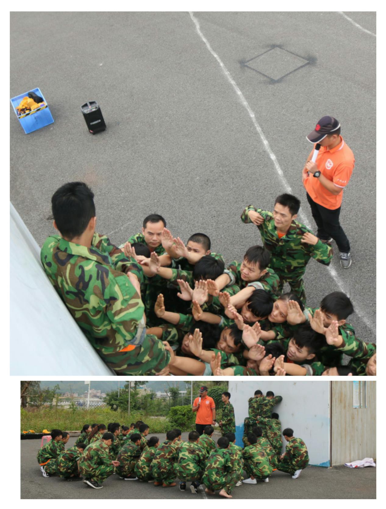 華正手板團(tuán)結(jié)向上的精神感染著在場每一個(gè)人